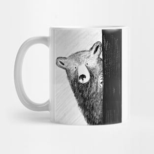 Bear in the woods Mug